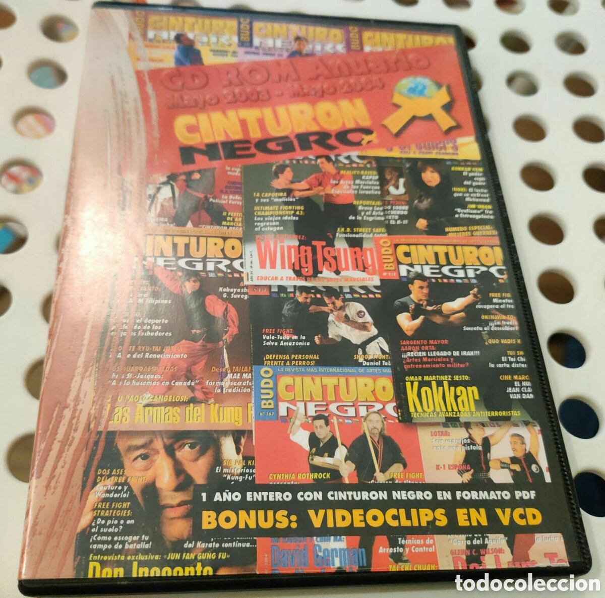 Videojuegos y consolas: Cd rom anuario cinturon negro 2003 2004 - Foto 1