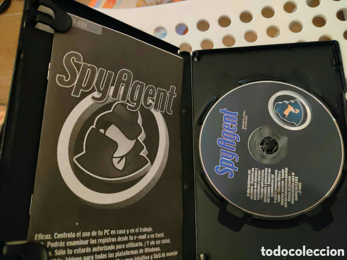 Videojuegos y consolas: Spy agent PC CD ROM perfecto estado - Foto 2