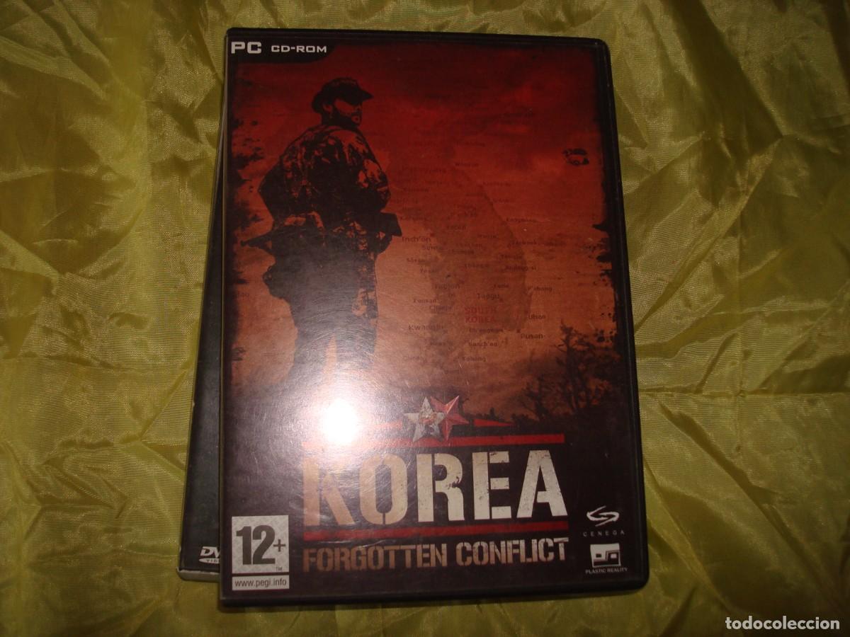 Videojuegos y consolas: KOREA. FORGOTTEN CONFLICT. PC CD-ROM. CON LIBRETO - Foto 1