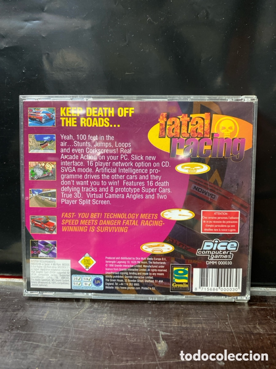 Videojuegos y consolas: JUEGO PC FATAL RACING - Foto 2