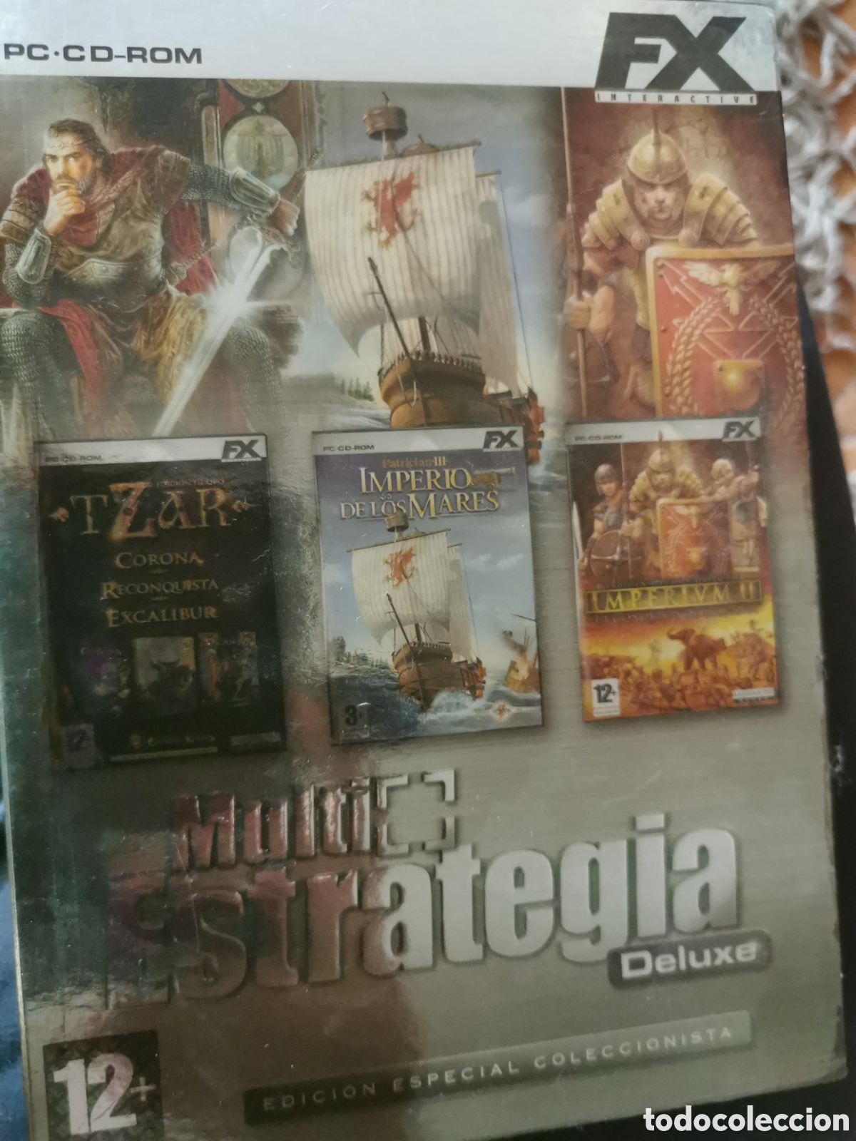 Videojuegos y consolas: Tzar. Imperio de los mares. Imperium II. Multi estrategia deluxe. - Foto 1
