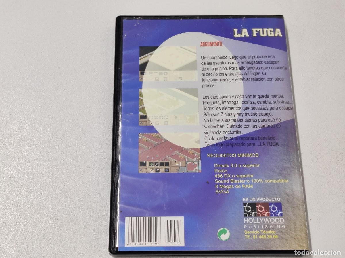 Videojuegos y consolas: LA FUGA . PC CD-ROM . WINDOWS - Foto 2