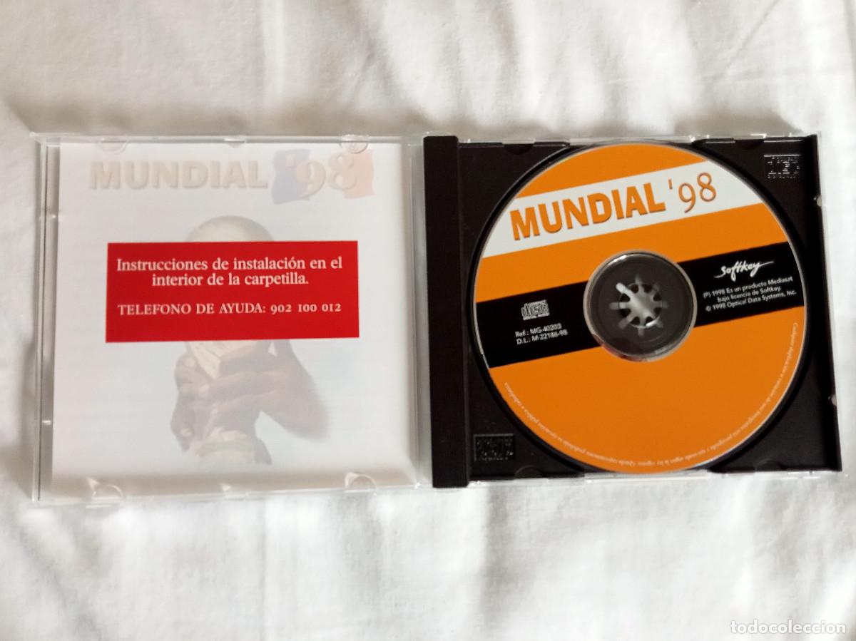 Videojuegos y consolas: Mundial 98 (Mediasat Group - CD-ROM PC & MAC) - Foto 3