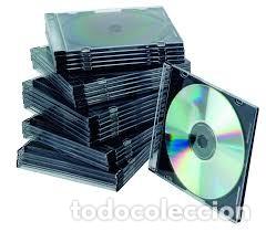 Videojuegos y consolas: 10 Cajas SLIM para DVDs o CDs - Foto 2