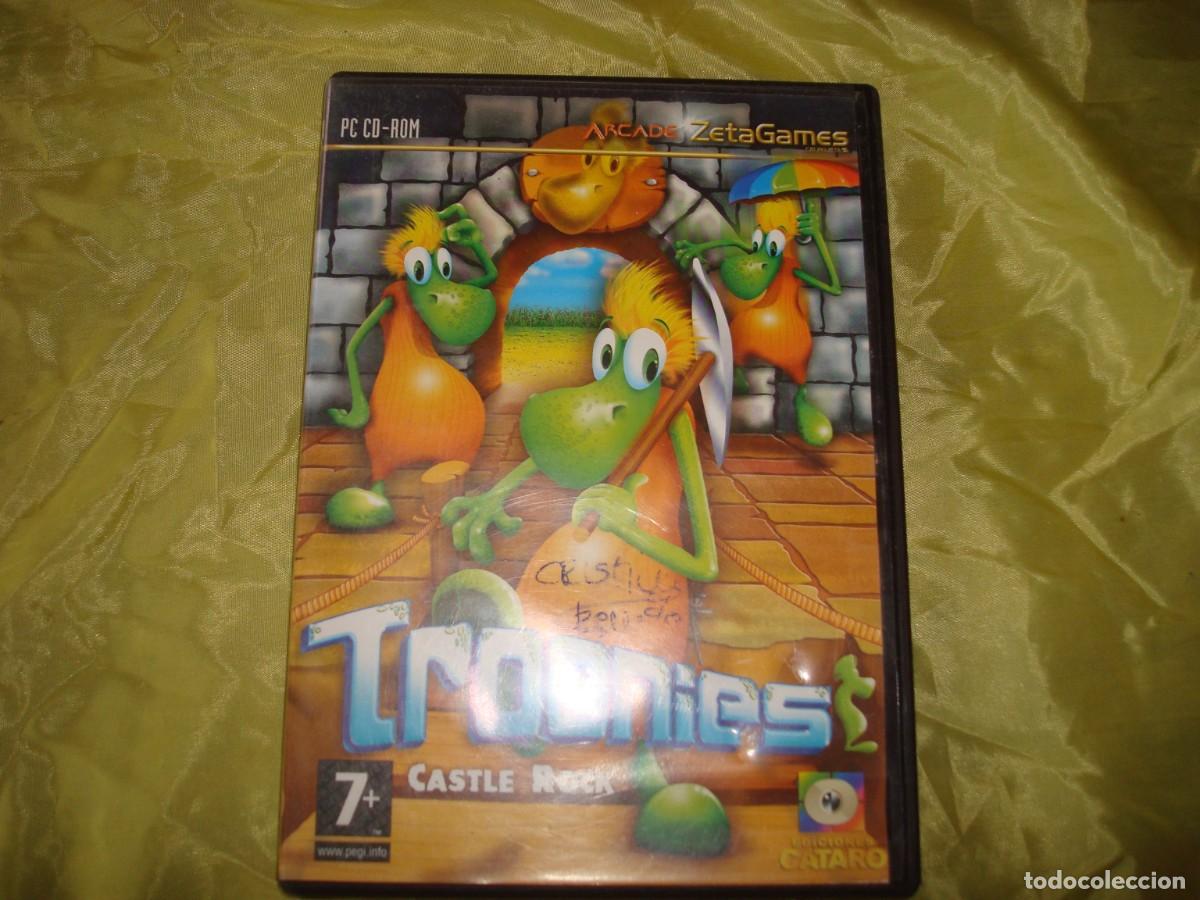Videojuegos y consolas: TROONIES. CASTLE ROCK. PC CD-ROM. ARCADE ZETA GAMES - Foto 1