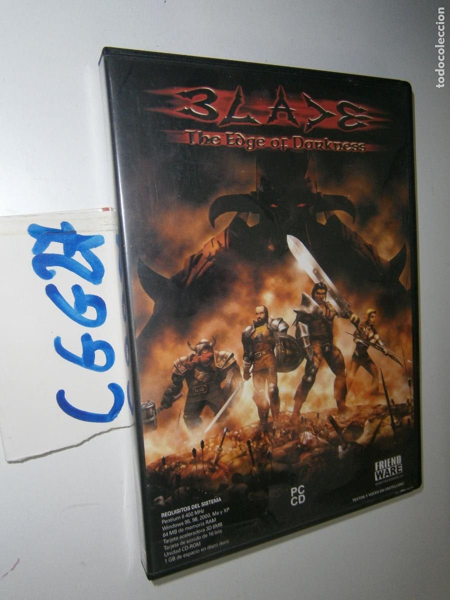 Videojuegos y consolas: ANTIGUO JUEGO PC - BLADE - Foto 1