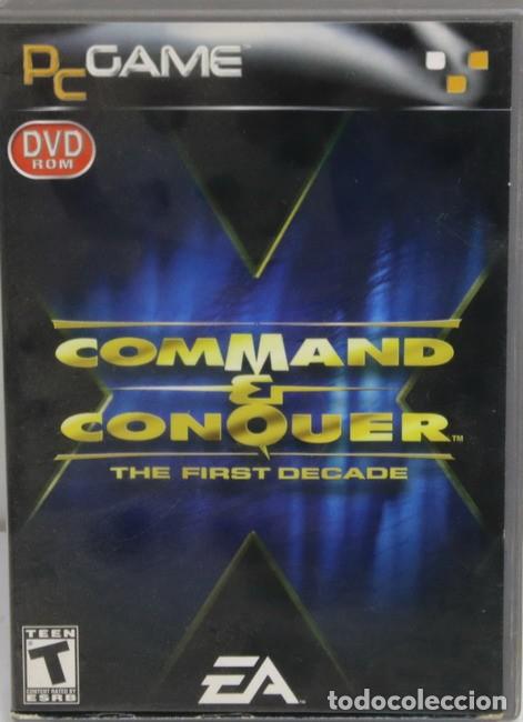 Videojuegos y consolas: Juego PC. Command & Conquer. The first decade. PC DVD Rom Pedido m&iacute;nimo 6 &euro; - Foto 1