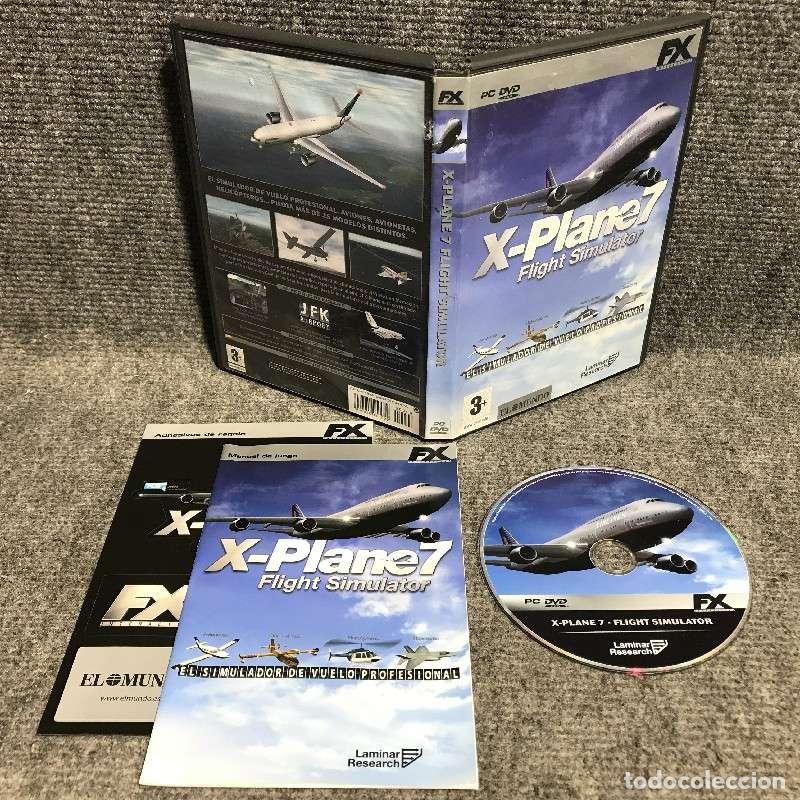 Videojuegos y consolas: X PLANE 7 FLIGHT SIMULATOR PC - Foto 1