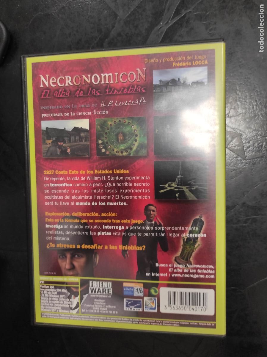Videojuegos y consolas: Necronomicon el alba de las tinieblas Pc - Foto 3