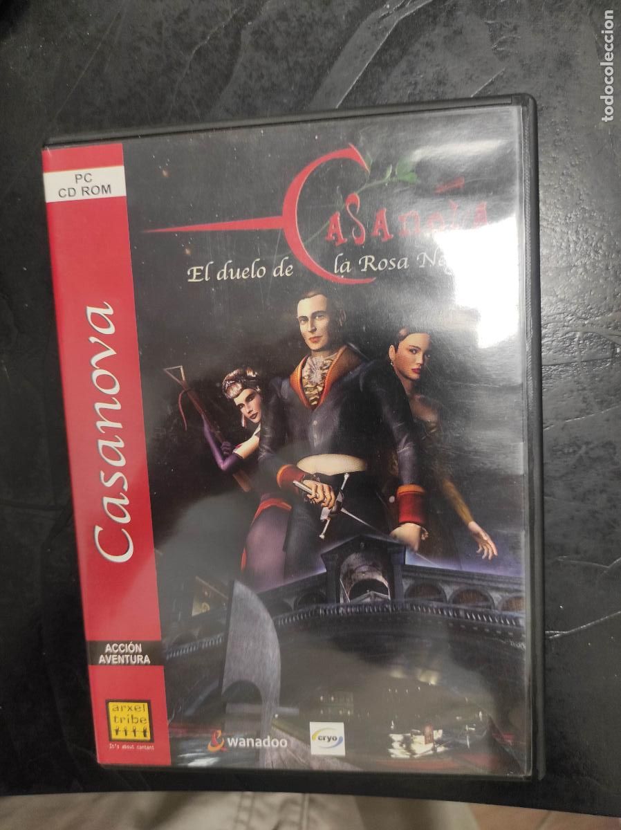 Videojuegos y consolas: PC CASANOVA EL DUELO DE LA ROSA NEGRA - Foto 1