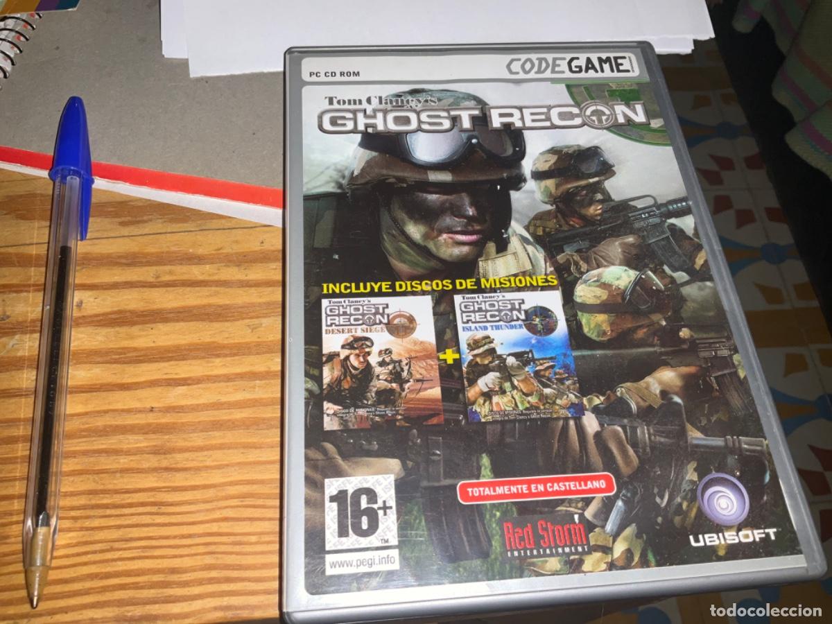 Videojuegos y consolas: PC Ghost Recon -JUEGO DE PC SEGUNDA MANO 3 discos - Foto 1