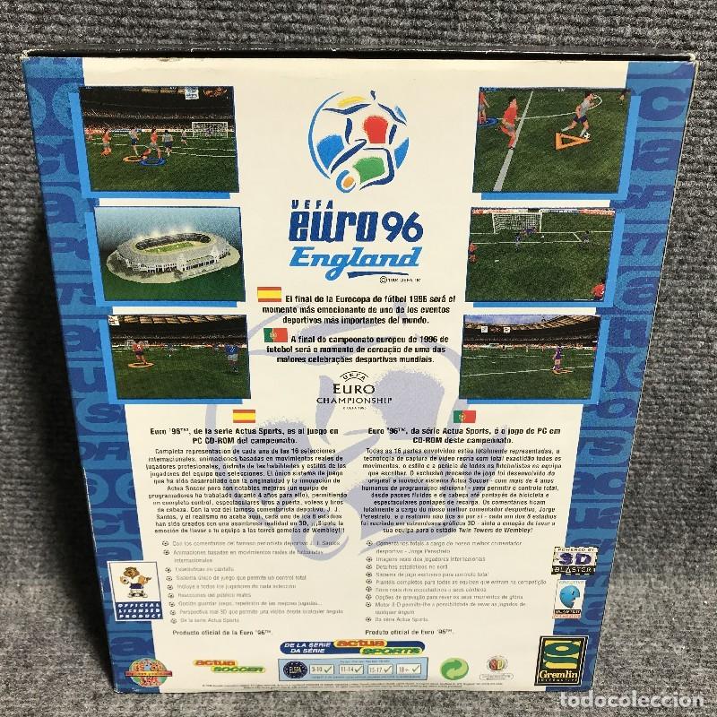 Videojuegos y consolas: UEFA EURO 96 ENGLAND PC - Foto 5