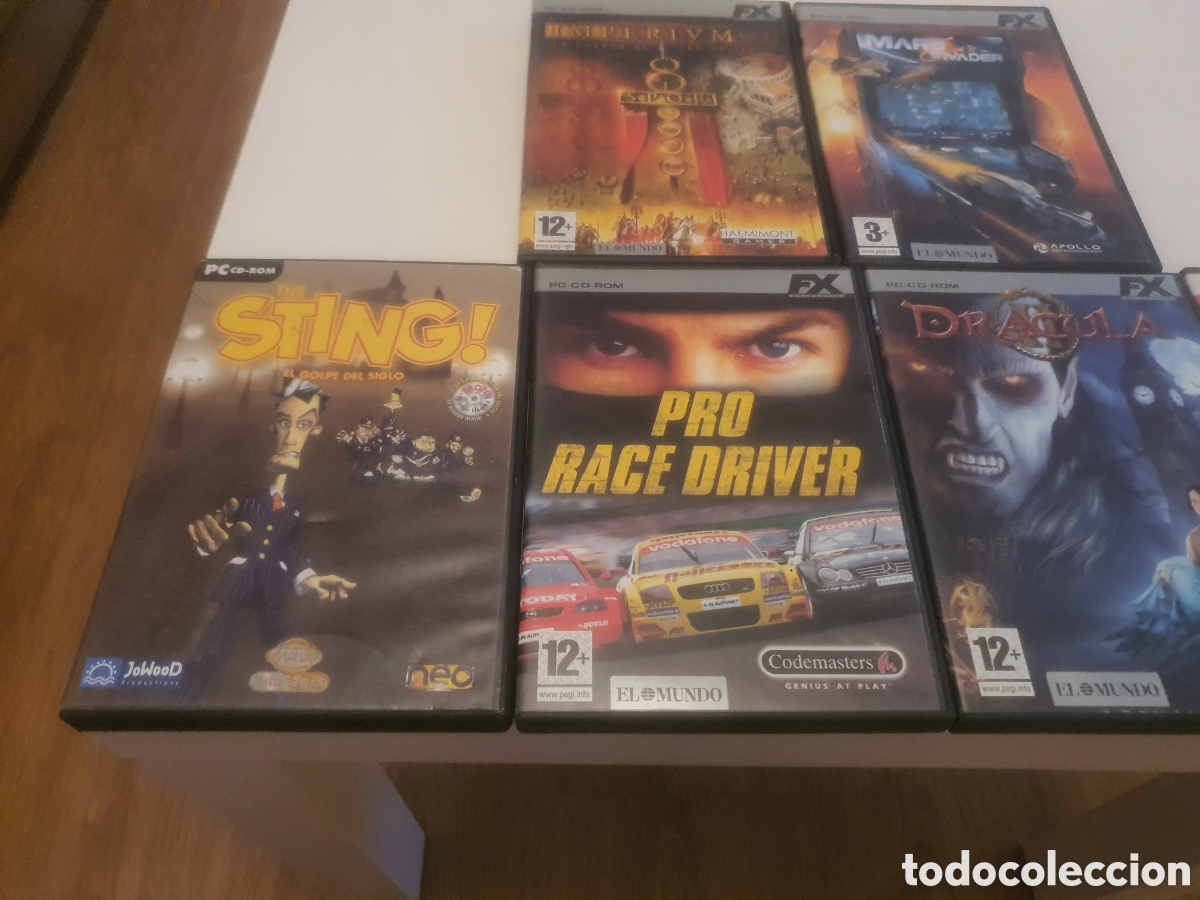 Videojuegos y consolas: Lote de 6 juegos de PC - Foto 2
