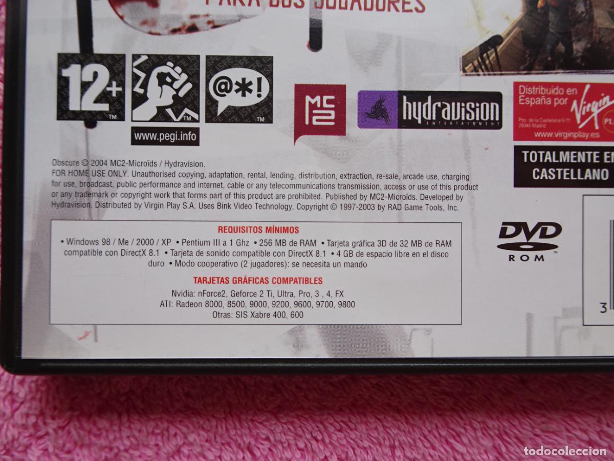 Videojuegos y consolas: obscure juego PC DVD-ROM en castellano - Foto 13