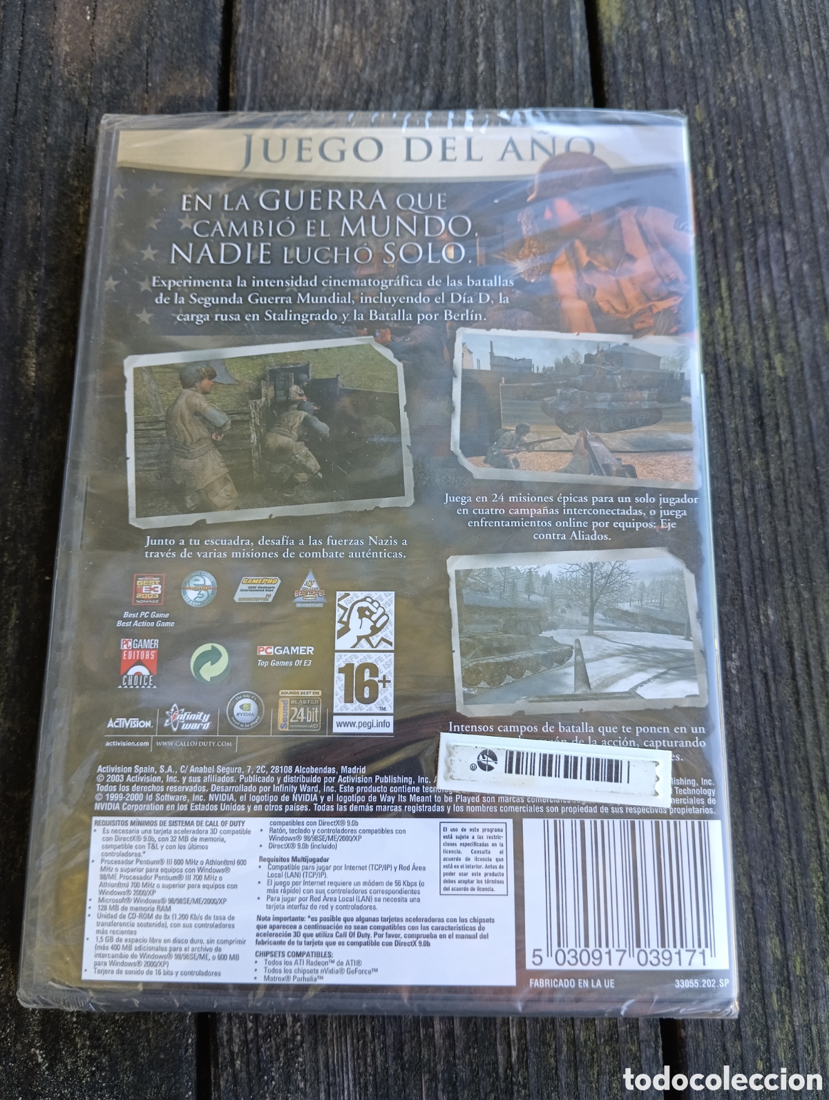 Videojuegos y consolas: JUEGO PC CALL OF DUTY. - Foto 2