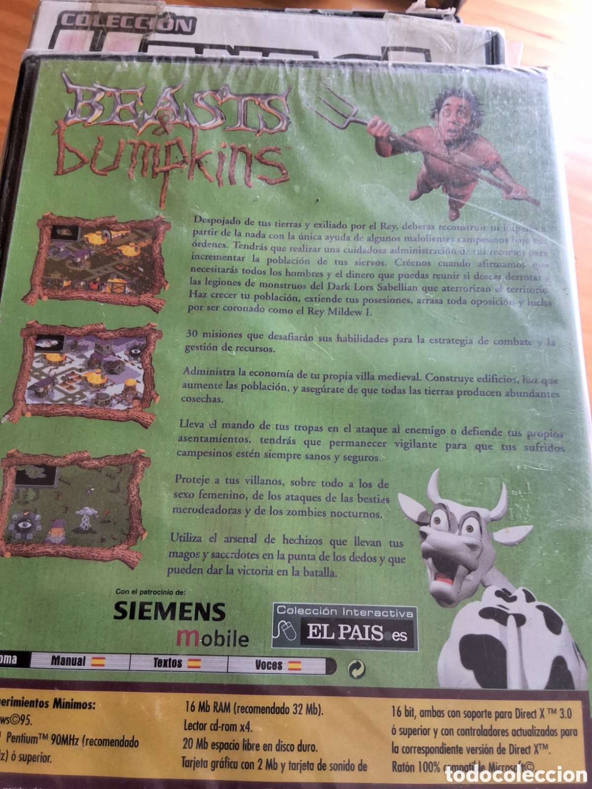 Videojuegos y consolas: Beasts bumpkins juego para PC incluye CD - Foto 2