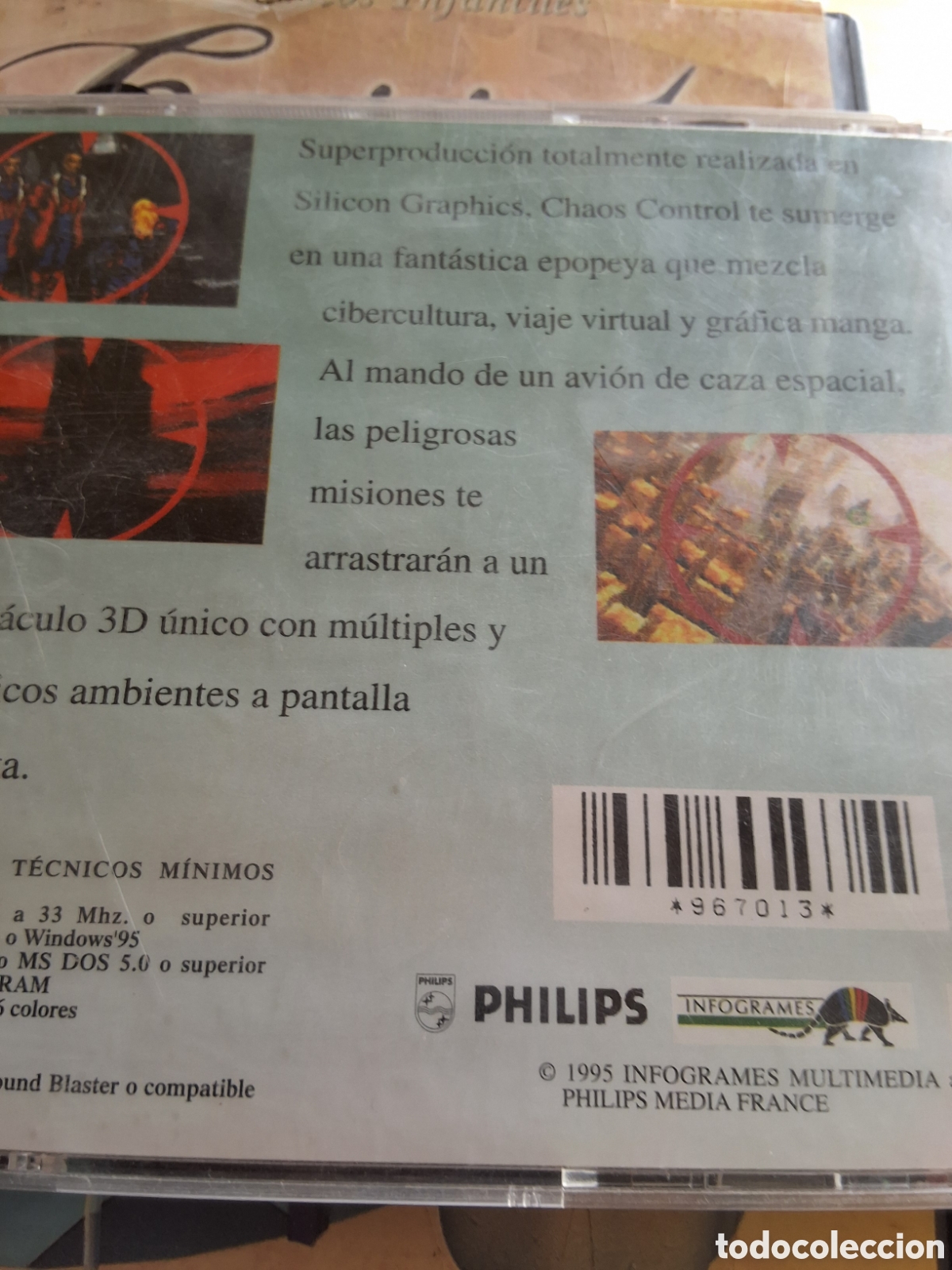 Videojuegos y consolas: Chaos control juego para PC incluye CD - Foto 2