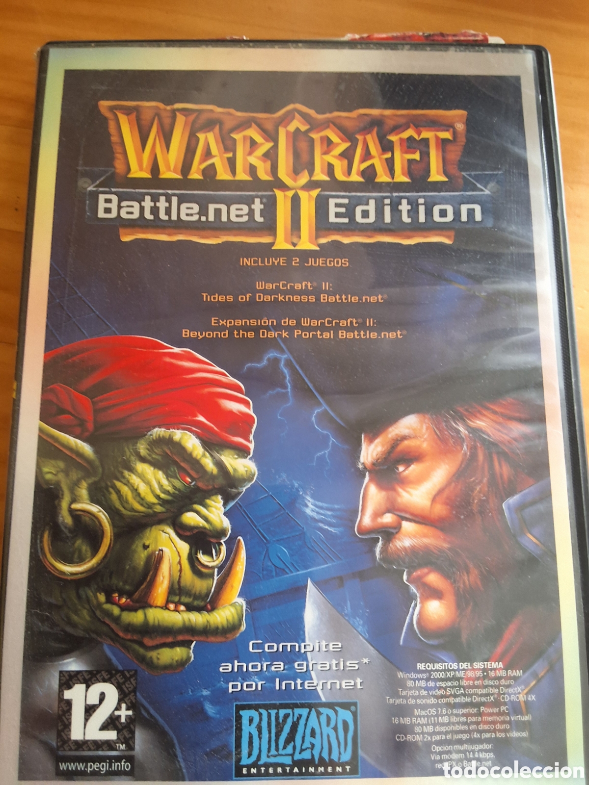 Videojuegos y consolas: War craft II juego para PC incluye CD - Foto 1