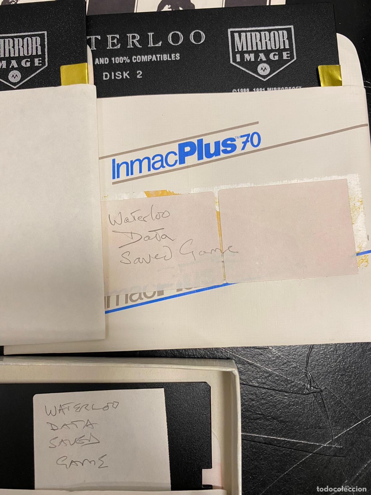Videojuegos y consolas: Waterloo - Pc disco 5 25 5/25 edicion inglesa - Foto 2