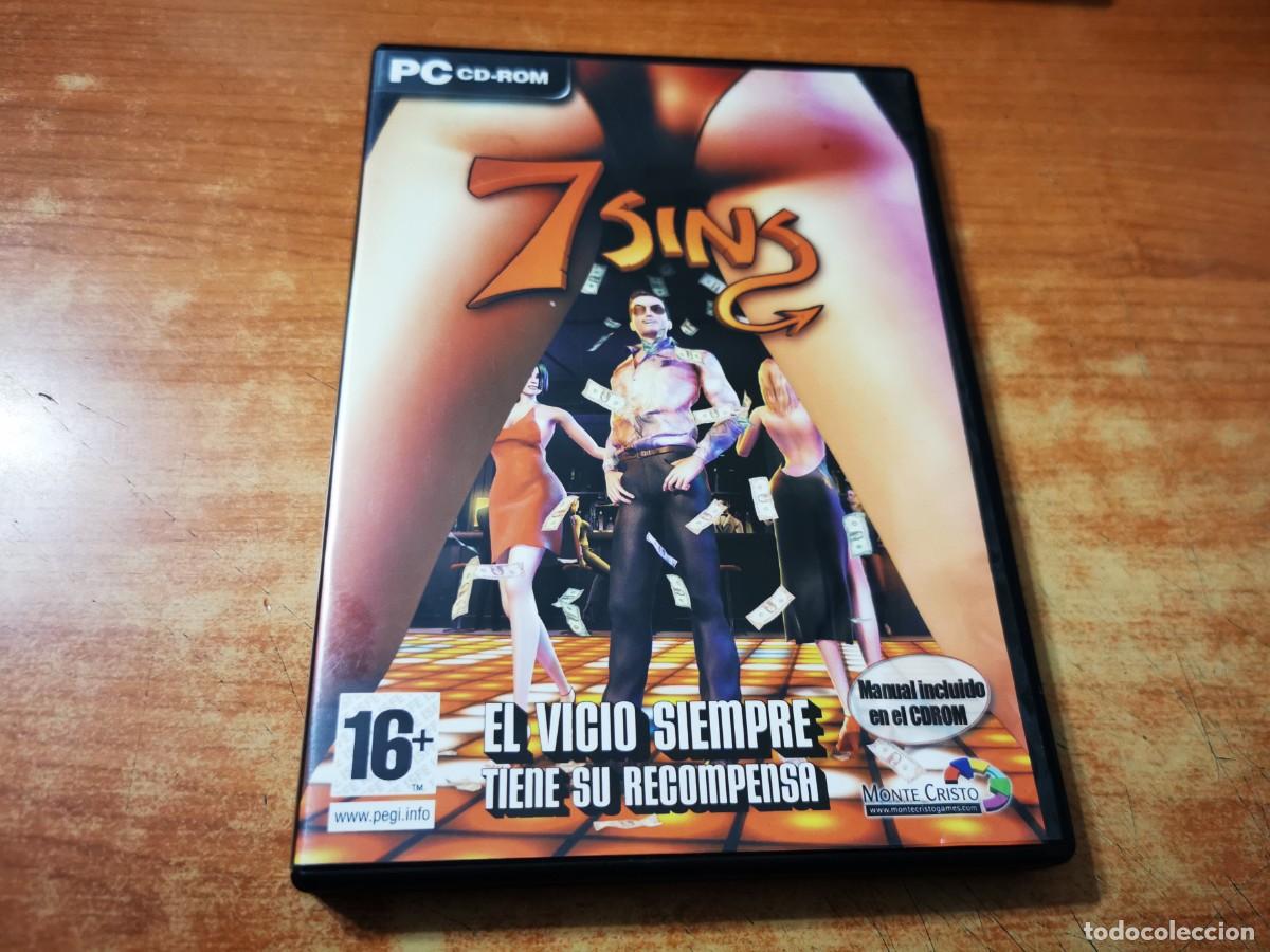 Videojuegos y consolas: 7 SINS PC CD-ROM JUEGO EN ESPA&Ntilde;OL DEL A&Ntilde;O 2005 - Foto 1