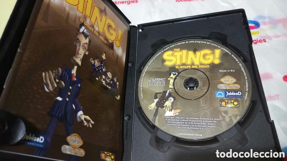 Videojuegos y consolas: The sting el golpe del siglo PC CD ROM - Foto 2