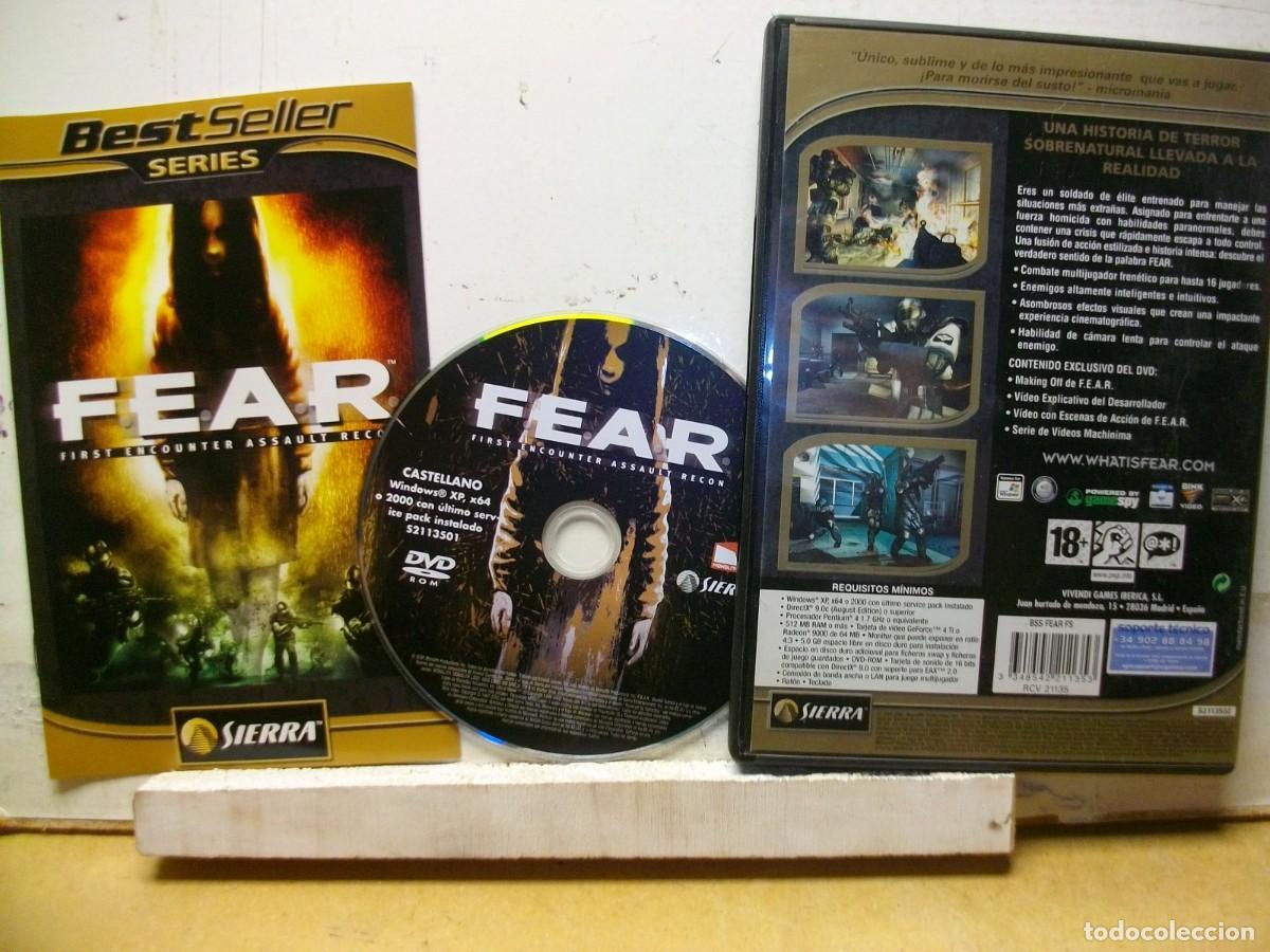 Videojuegos y consolas: F.E.A.R First Encounter Assault Recon JUEGO PC - Foto 1