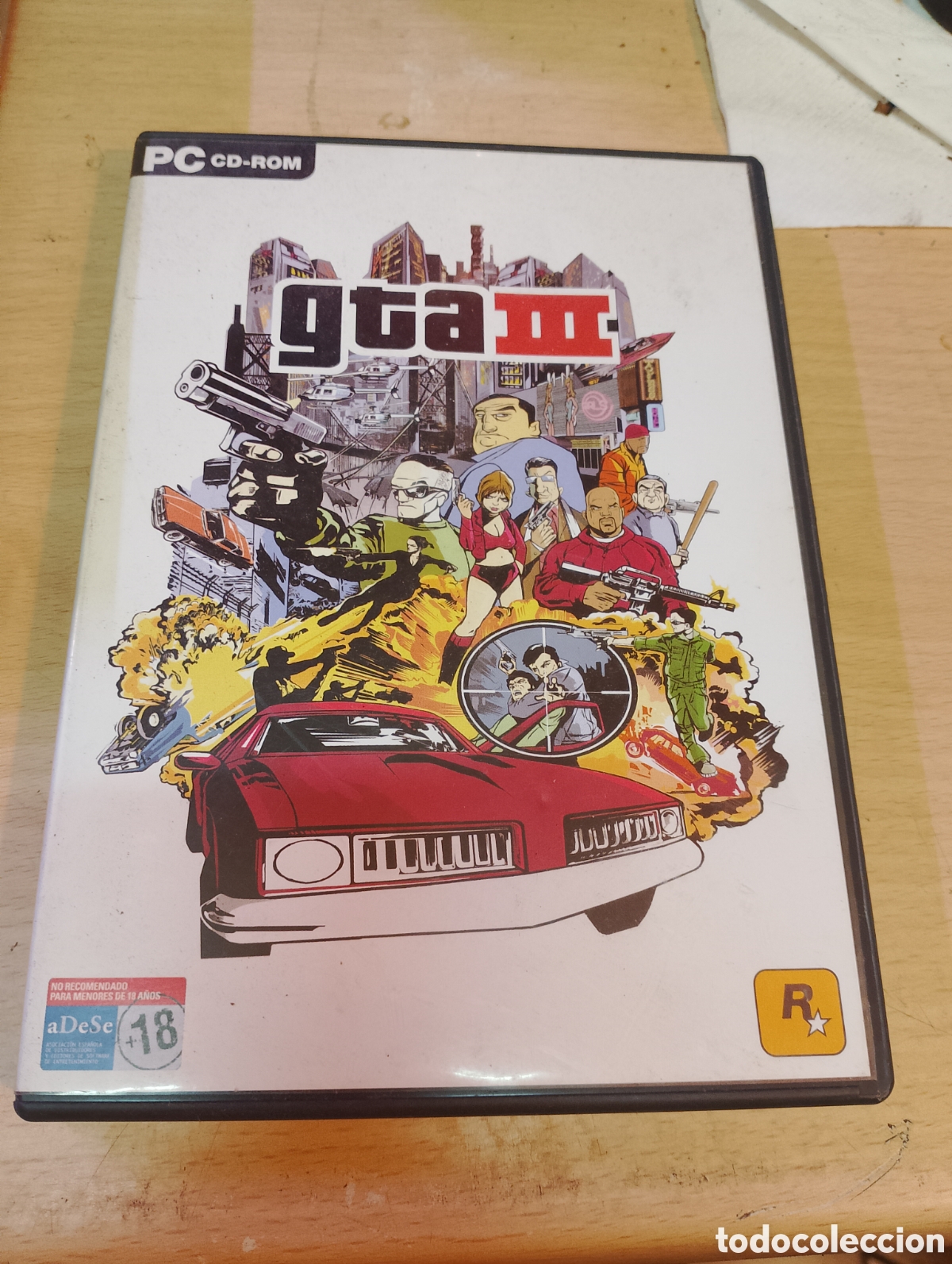 Videojuegos y consolas: Juego PC. GTA III. +18 - Foto 1