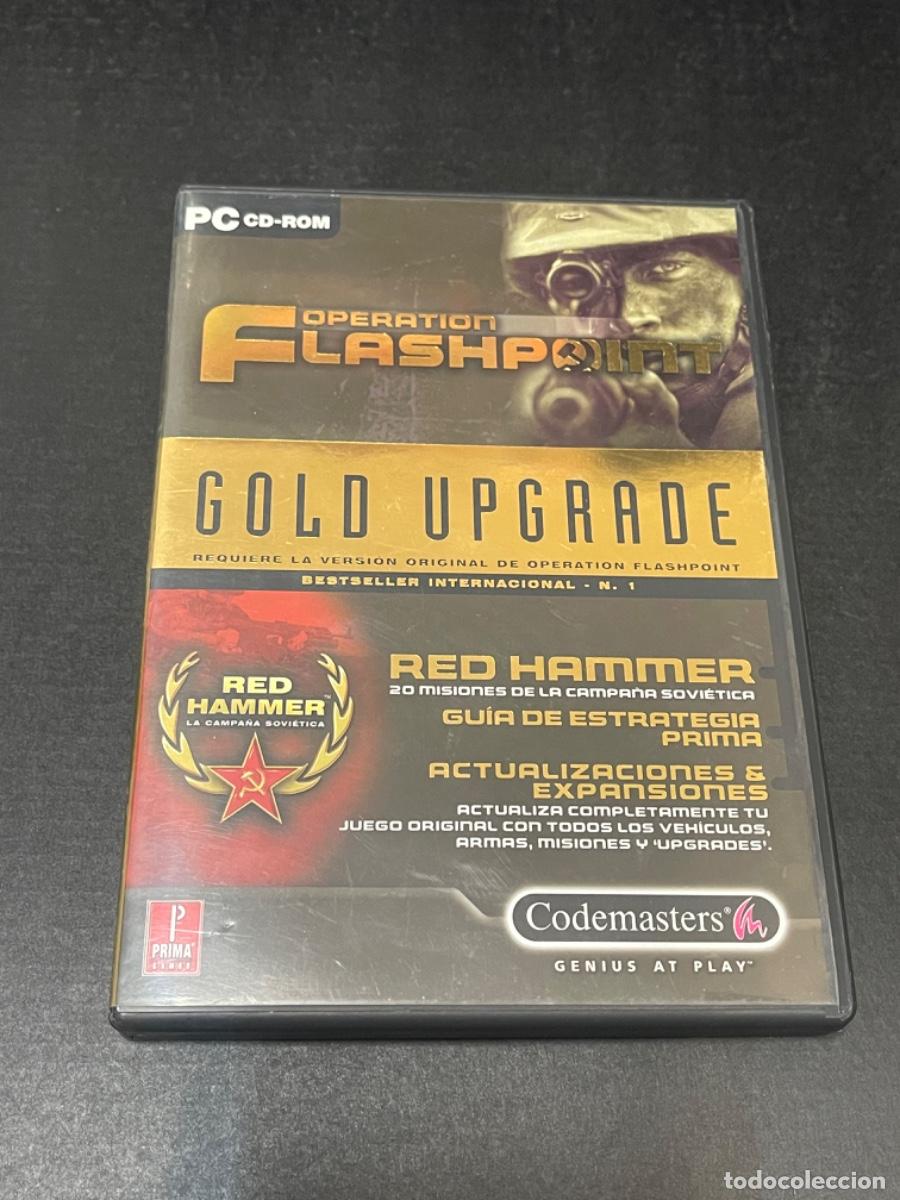 Videojuegos y consolas: OPERATION FLASHPOINT - GOLD UPGRADE - JUEGO PARA PC COMPLETO FUNCIONANDO - Foto 1