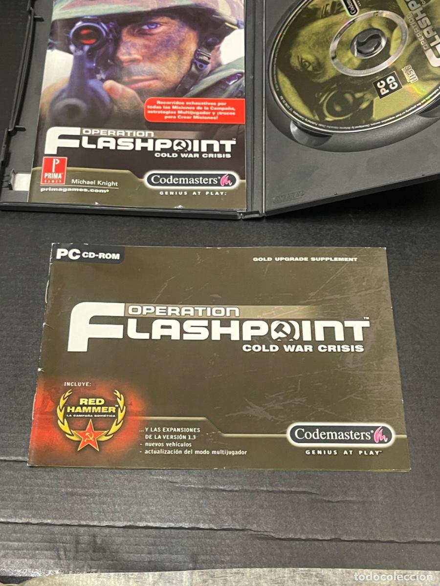 Videojuegos y consolas: OPERATION FLASHPOINT - GOLD UPGRADE - JUEGO PARA PC COMPLETO FUNCIONANDO - Foto 3