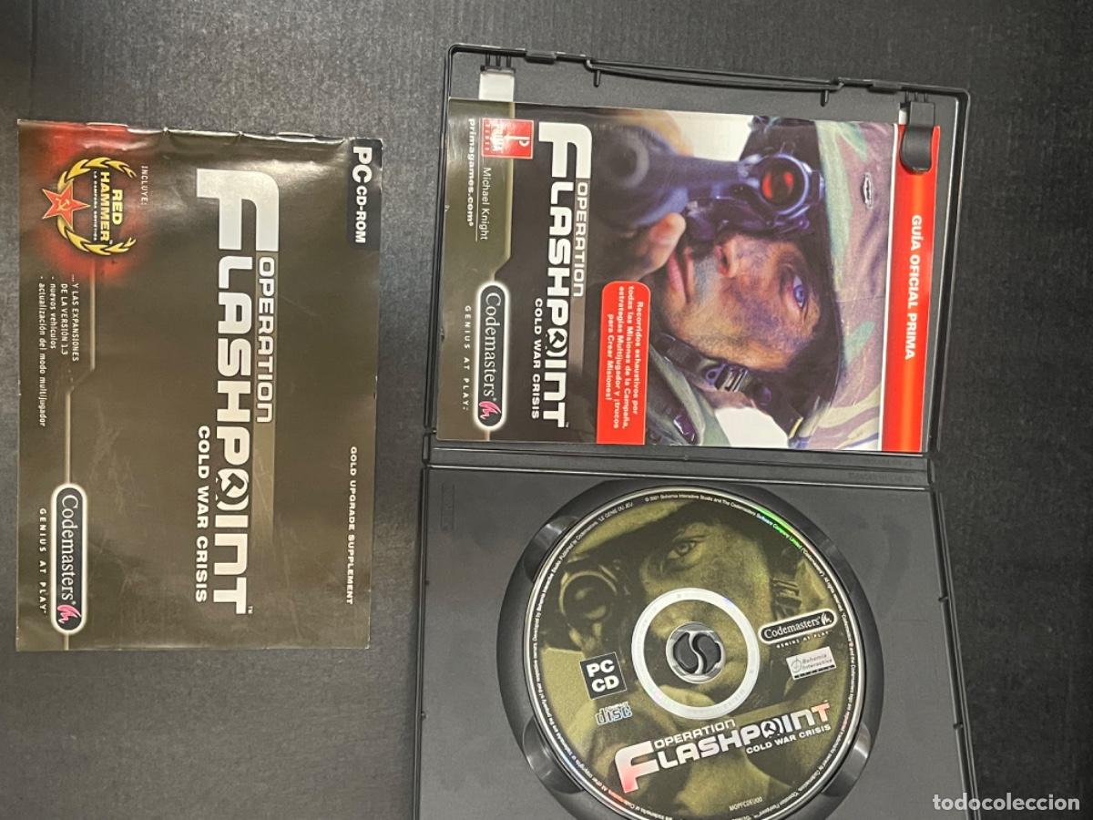 Videojuegos y consolas: OPERATION FLASHPOINT - GOLD UPGRADE - JUEGO PARA PC COMPLETO FUNCIONANDO - Foto 5