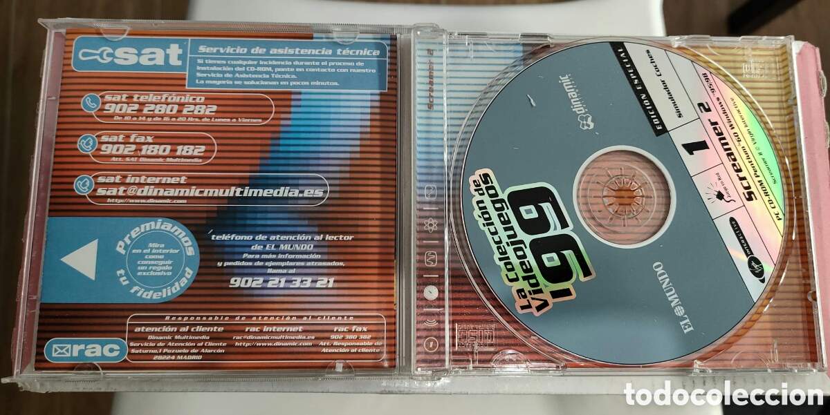 Videojuegos y consolas: Coleccion videojuegos 99 PC CD ROM Screamer 2 - Foto 2
