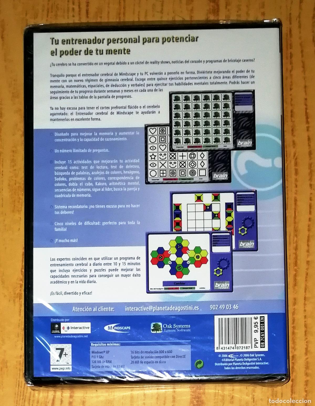 Videojuegos y consolas: PC CD-ROM. BRAIN TRAINER. - Planeta DeAgostini Interactive : Mindscape, 2006 - Foto 2