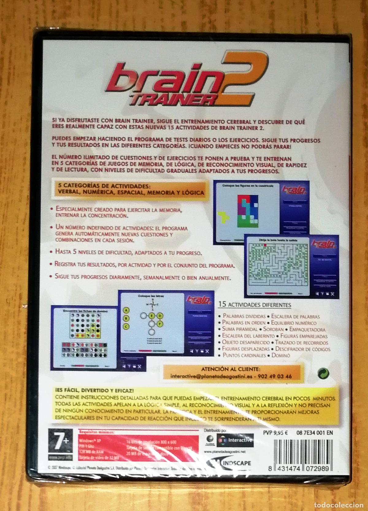 Videojuegos y consolas: PC CD-ROM. BRAIN TRAINER 2. - Planeta DeAgostini Interactive : Mindscape, 2007 - Foto 2