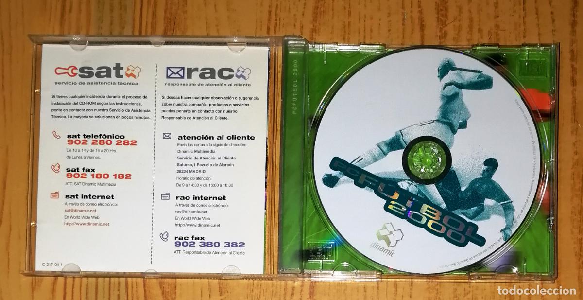 Videojuegos y consolas: PC CD-ROM. PC F&Uacute;TBOL 2000. - Dinamic Multimedia, 1999 - Foto 2