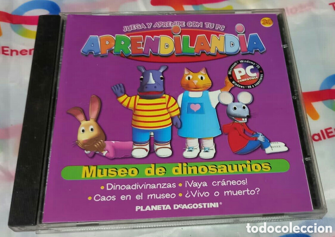 Videojuegos y consolas: Lote 4 aprendilandia PC - Foto 4