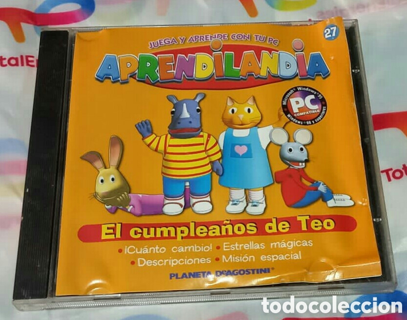 Videojuegos y consolas: Lote 4 aprendilandia PC - Foto 1