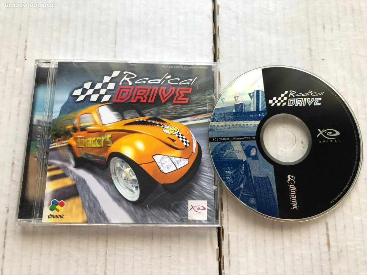 Videojuegos y consolas: RADICAL DRIVE - PC CD ROM KREATEN - Foto 1