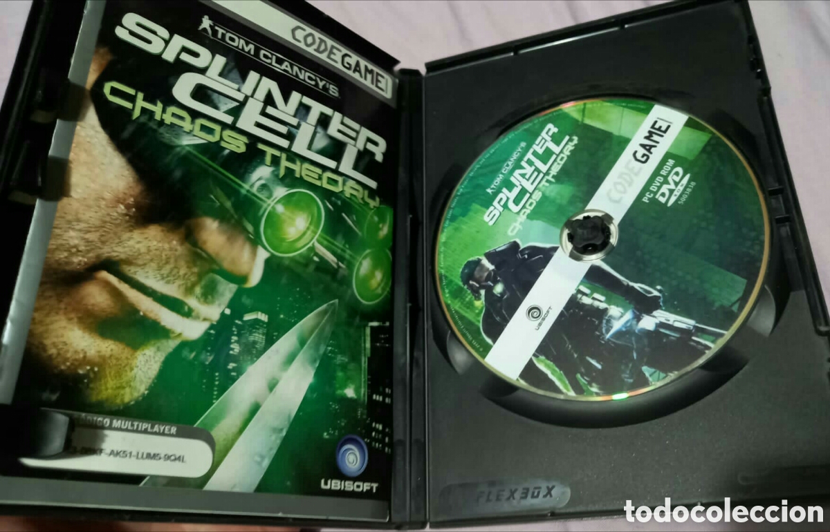 Videojuegos y consolas: Splinter cell chaos theory PC DVD ROM - Foto 2