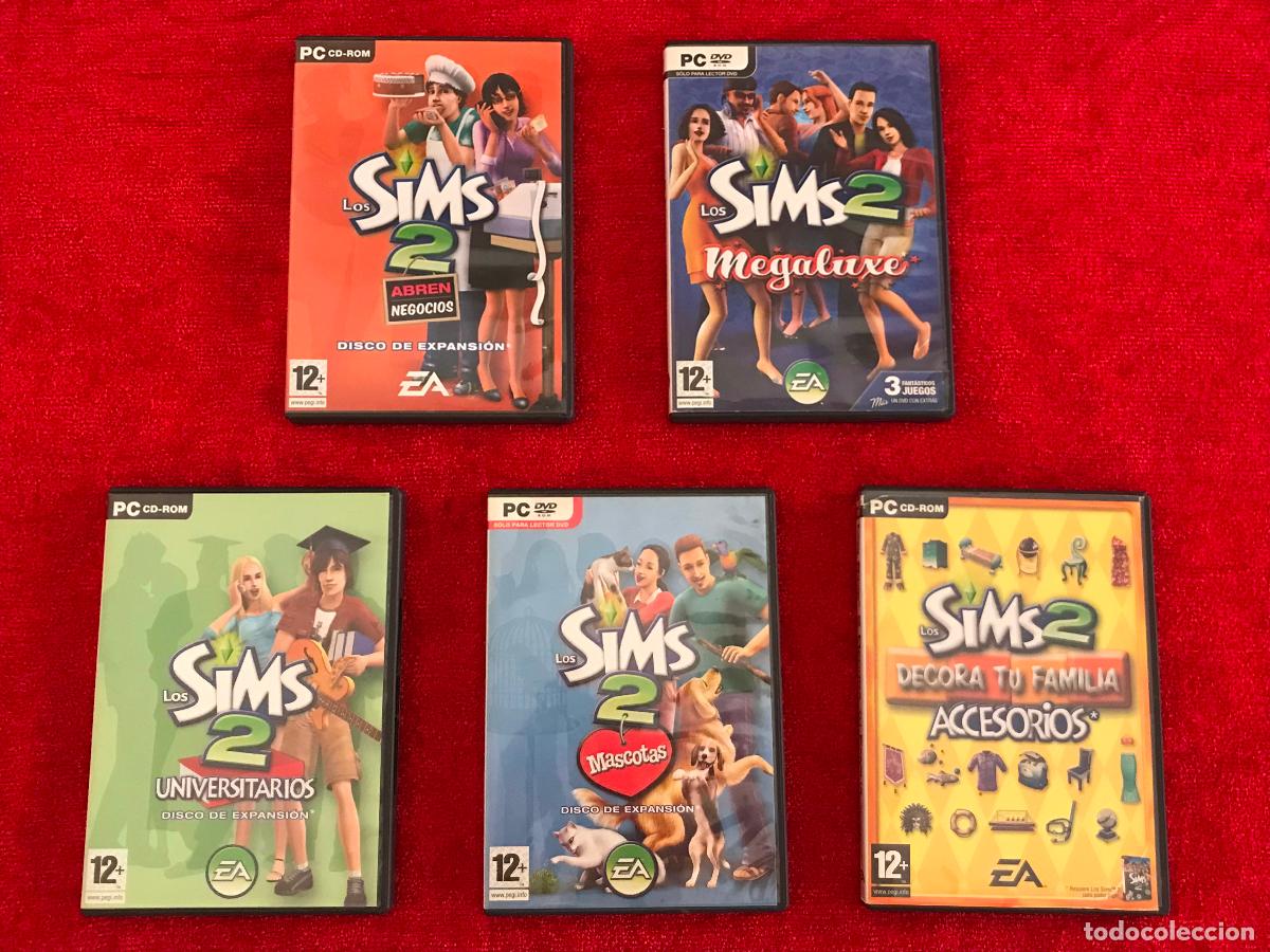 Videojuegos y consolas: SIMS 2 - LOTE DE 5 JUEGOS 2008 - Foto 1