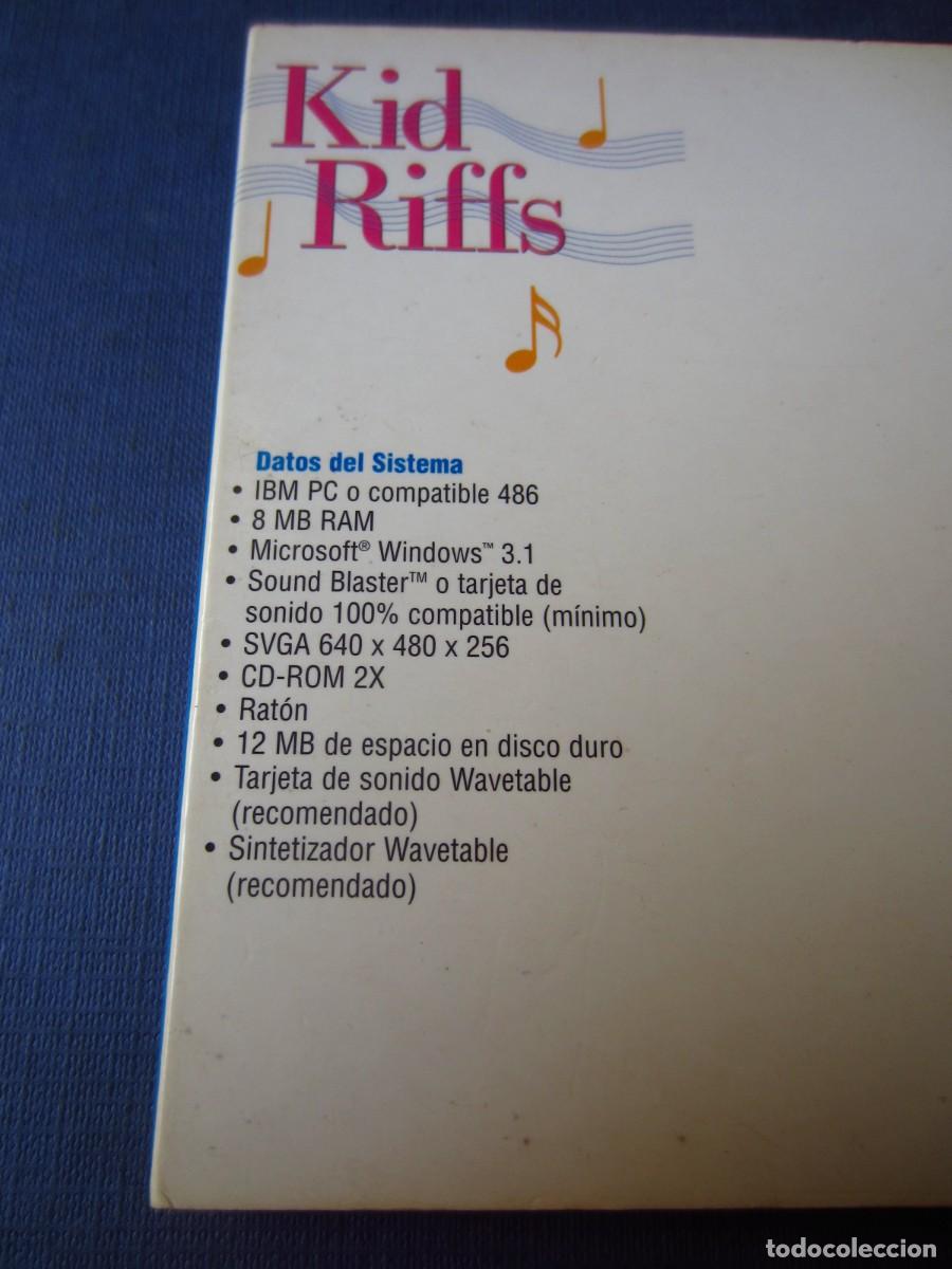 Videojuegos y consolas: Kid Riffs (IBM) (PC CD-ROM) - Foto 4