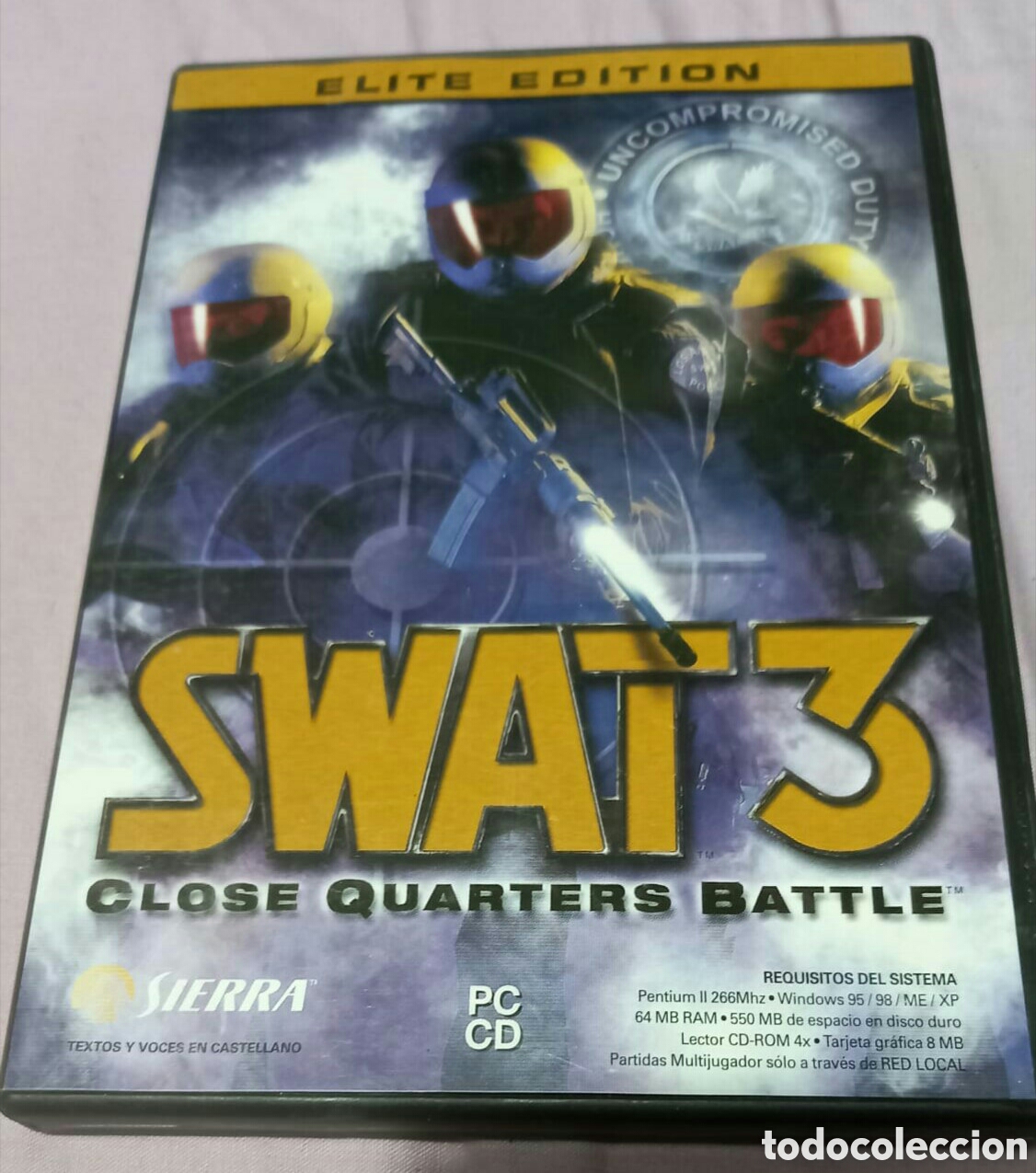Videojuegos y consolas: Swat 3 close quarters battle PC CD ROM - Foto 1