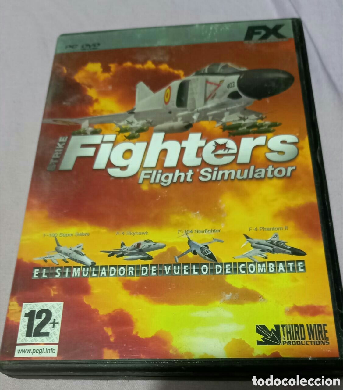 Videojuegos y consolas: Strike fighters flight simulator PC DVD ROM - Foto 1