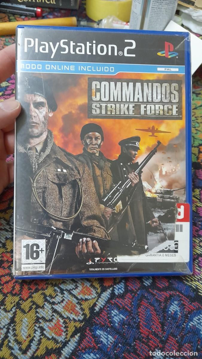 Videojuegos y consolas: Juego para PlayStation 2 Commandos Strike force guerra ej&eacute;rcito - Foto 1