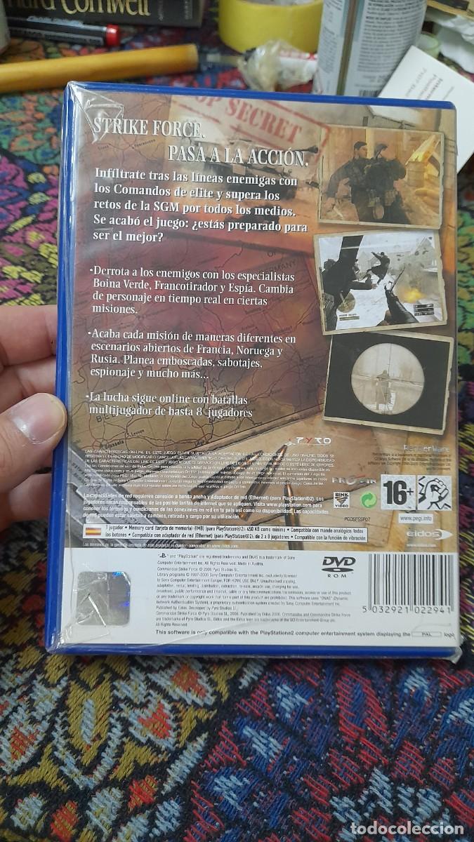 Videojuegos y consolas: Juego para PlayStation 2 Commandos Strike force guerra ej&eacute;rcito - Foto 2