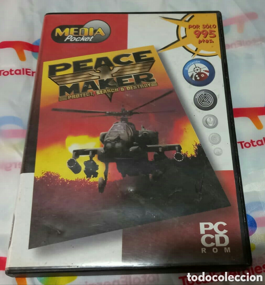 Videojuegos y consolas: Peace maker PC CD ROM - Foto 1