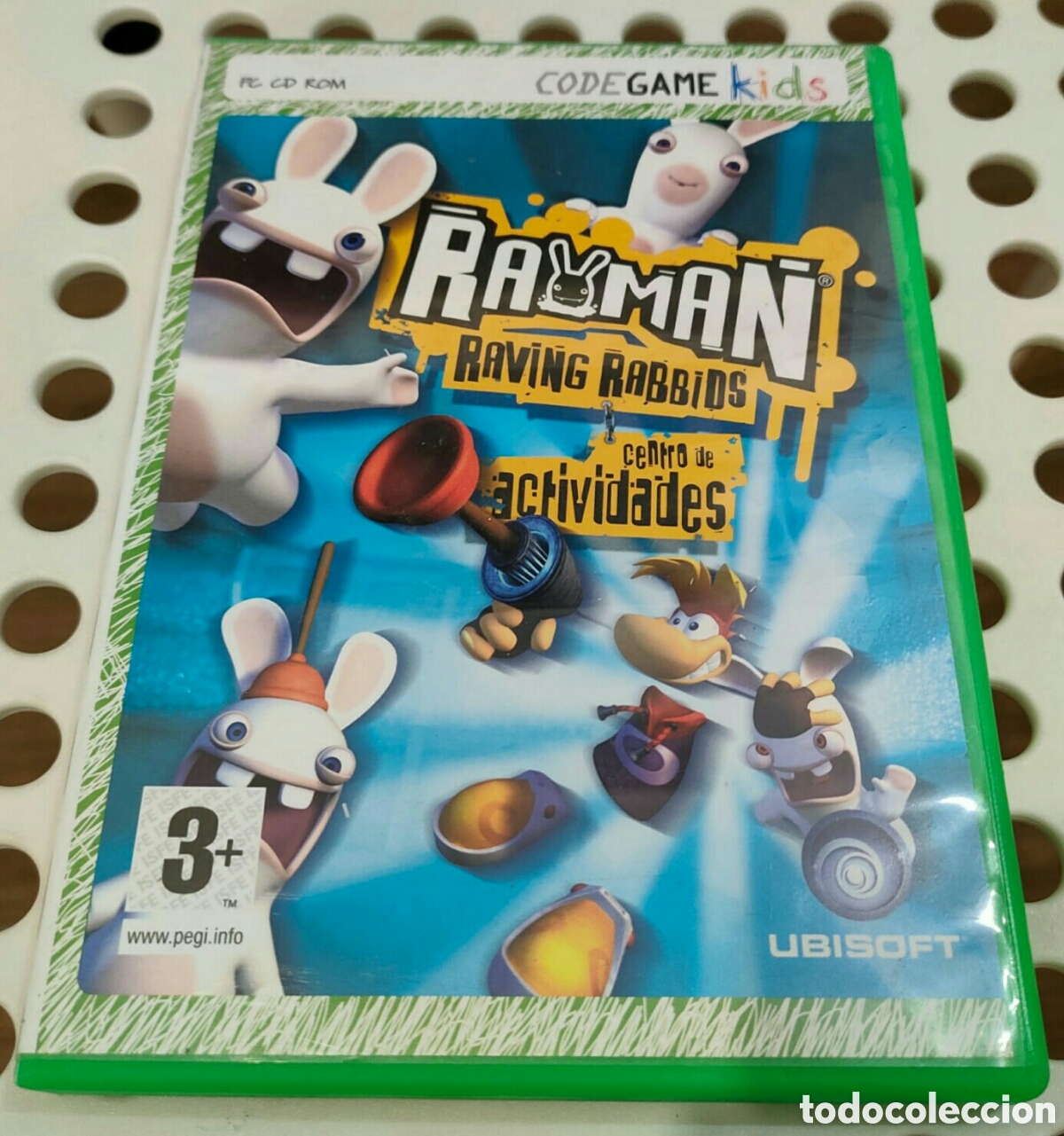 Videojuegos y consolas: Rayman raving rabbids PC CD ROM - Foto 1