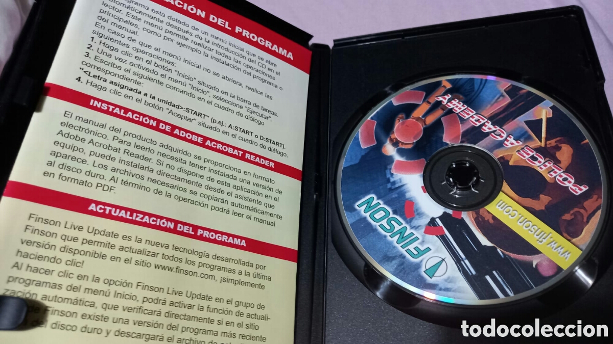 Videojuegos y consolas: Police academy PC CD ROM - Foto 2