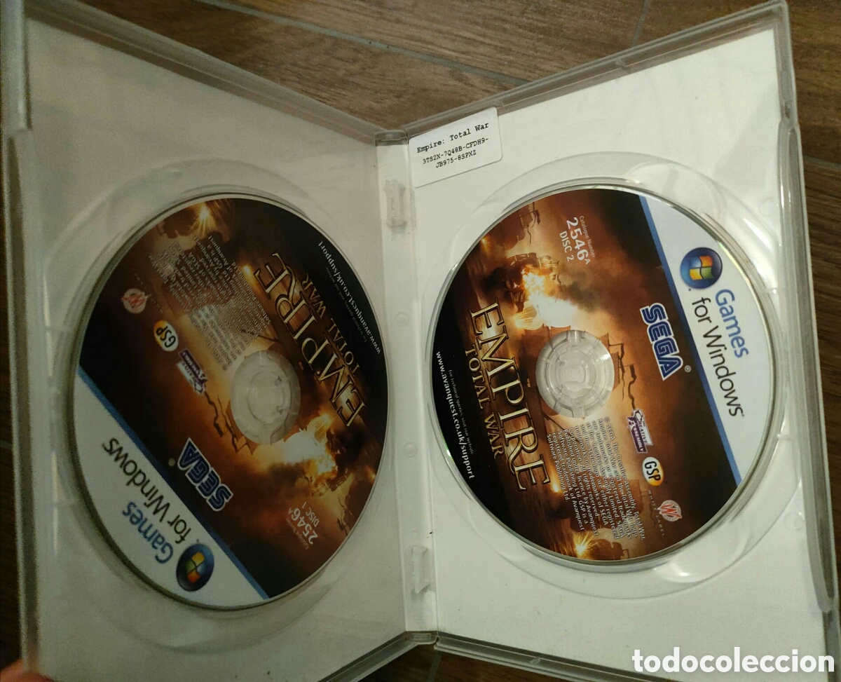 Videojuegos y consolas: Empire total war PC DVD ROM 2 discos - Foto 2