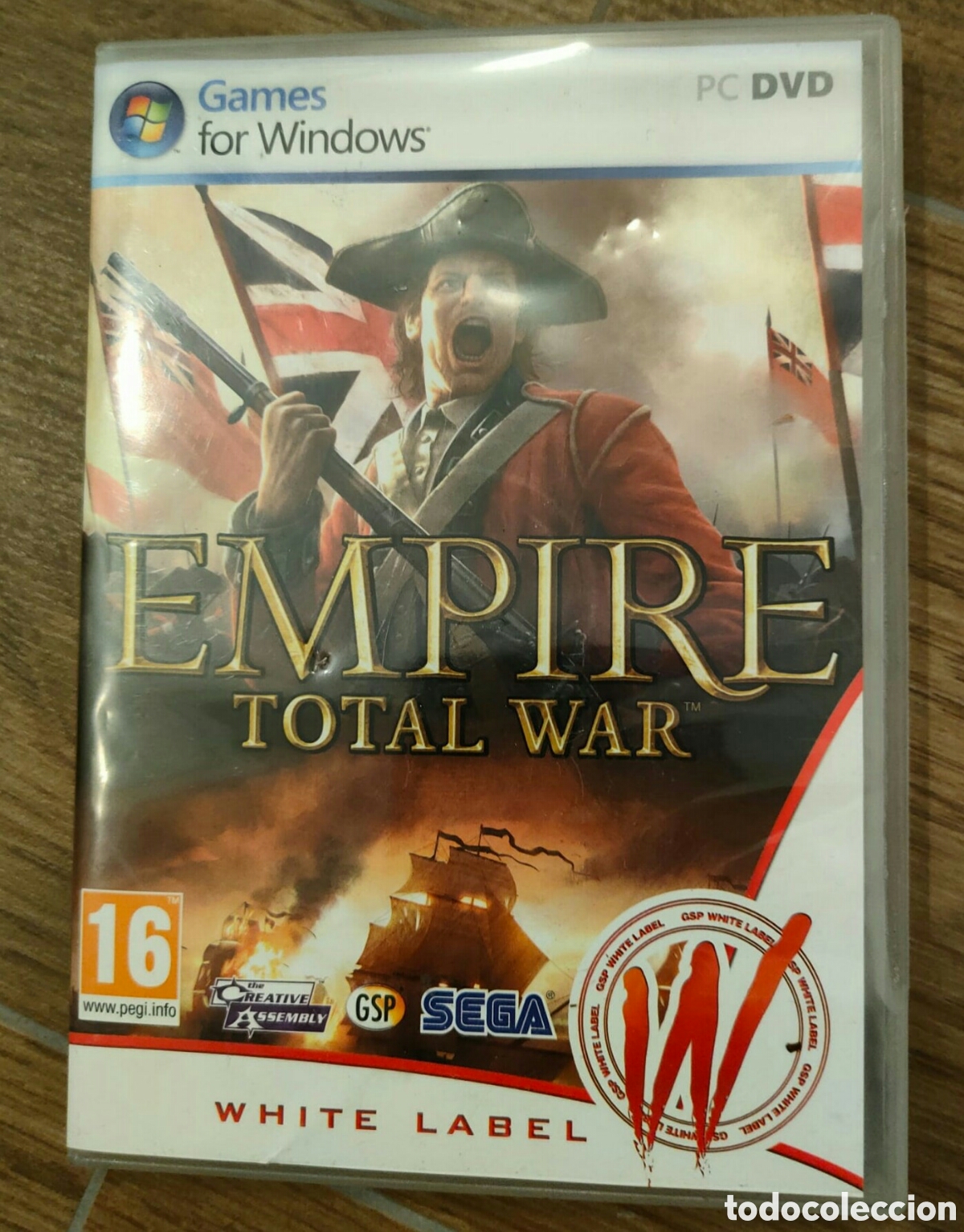 Videojuegos y consolas: Empire total war PC DVD ROM 2 discos - Foto 1