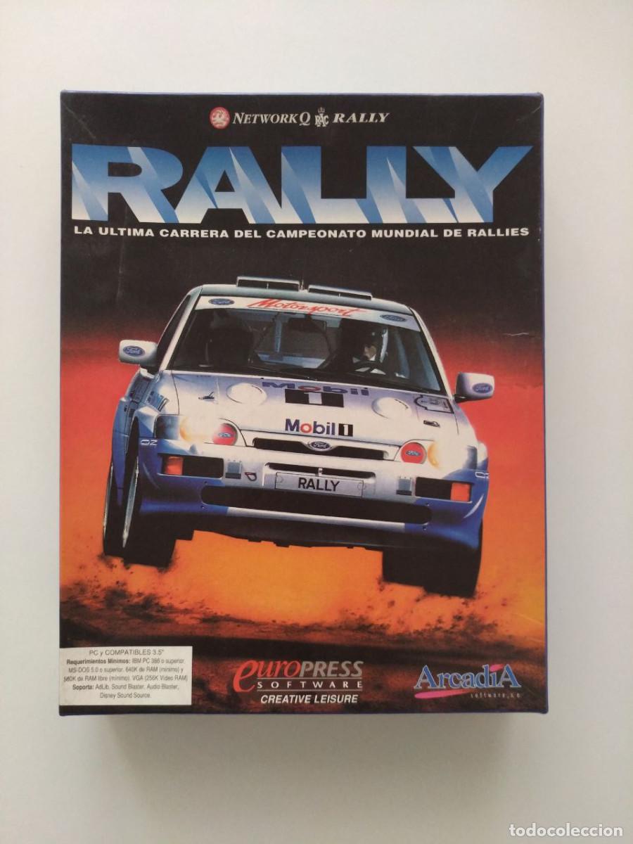 Videojuegos y consolas: Juego PC Rally NetworkQ de Arcadia big box - Foto 1